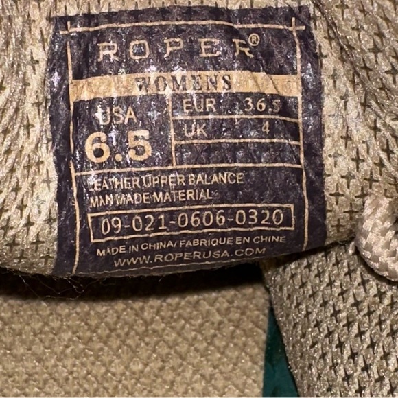 Roper New Tan Suede Gum Sole Desert Chukka Shoes women’s 6.5 - Picture 8 of 8